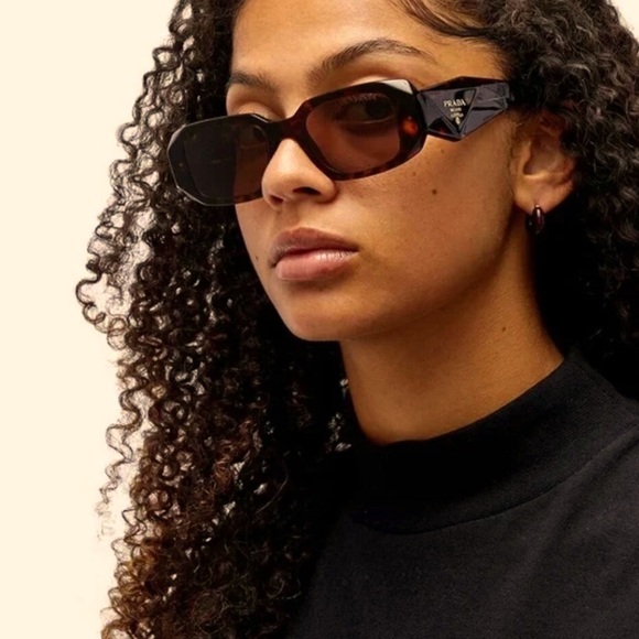 Prada PR 17WS Sunglasses in Tortoise - Picture 5 of 16